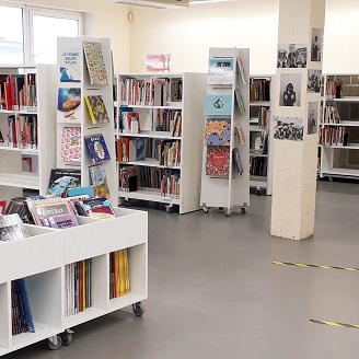 Intérieur de Bibliothèque