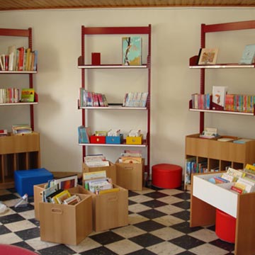 Intérieur de Bibliothèque