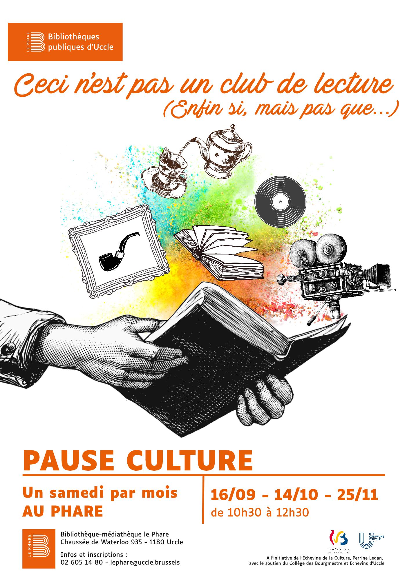 Affiche club de lecture