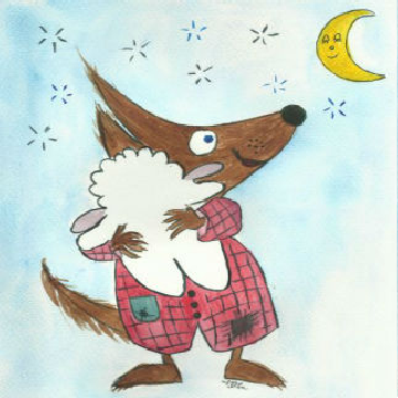 Ptit loup pyjama