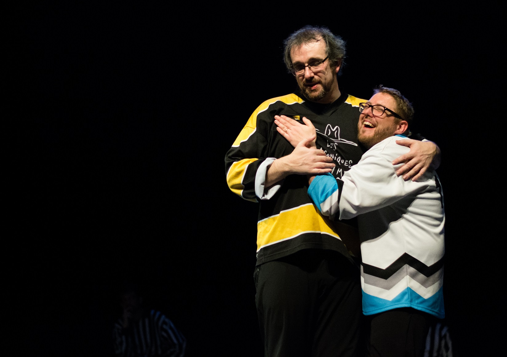 deux joueurs d'impro