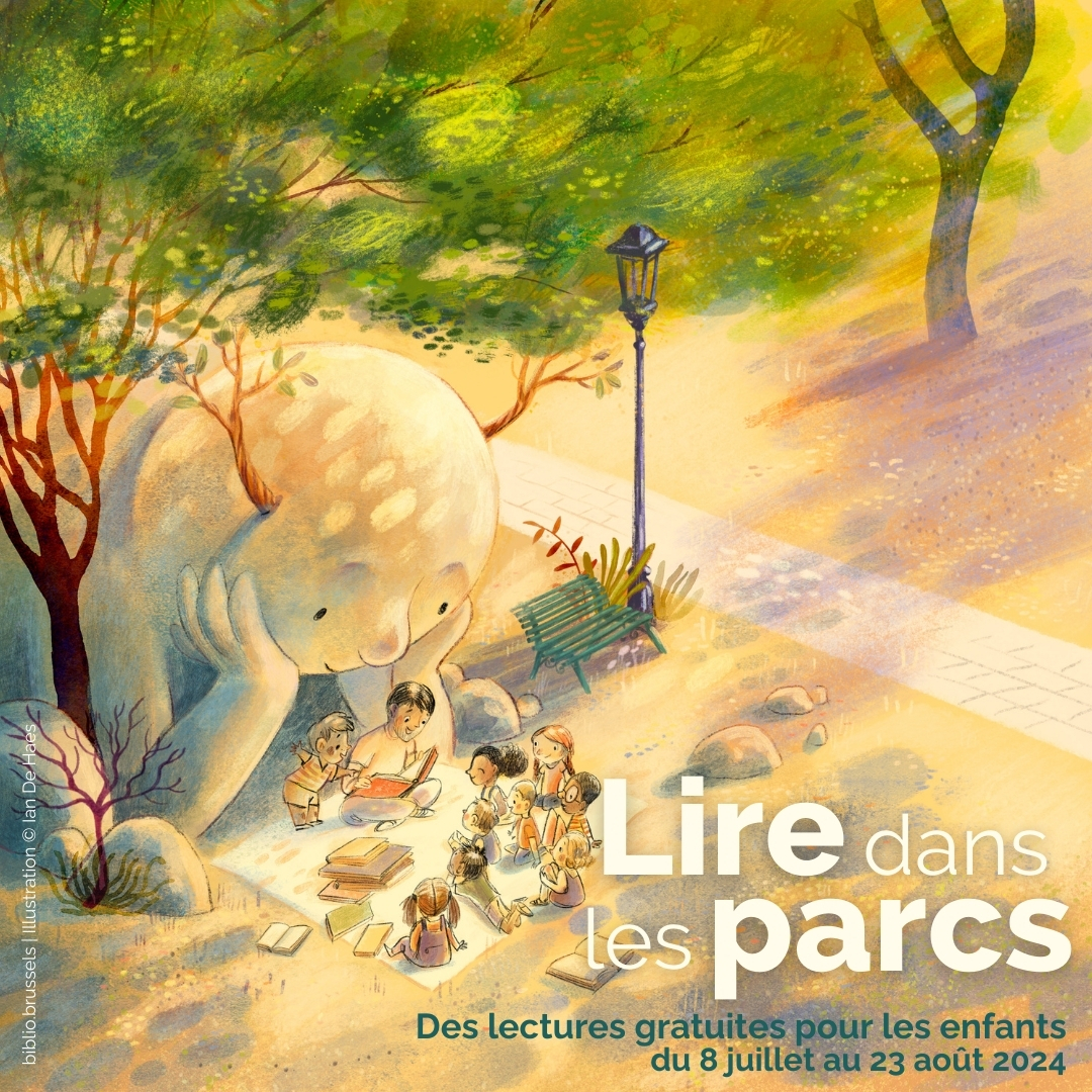 Conteur avec des enfants