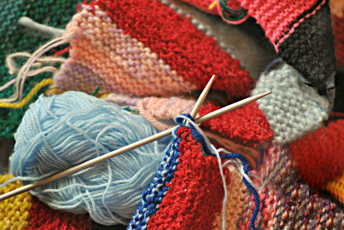 tricot coloré