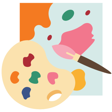 Palette de peinture