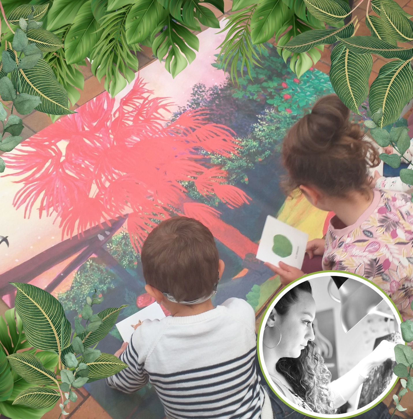 Enfants qui dessinent