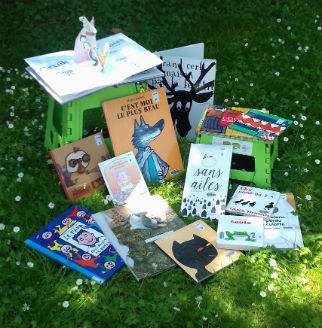 Exemple de livres lus dans le parc à Ganshoren
