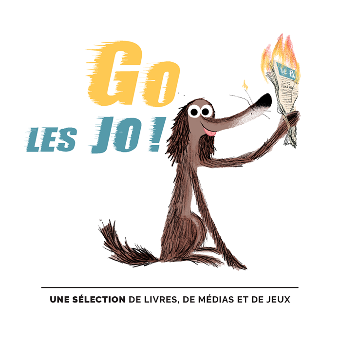 Couverture de la médiagraphie Go les JO !