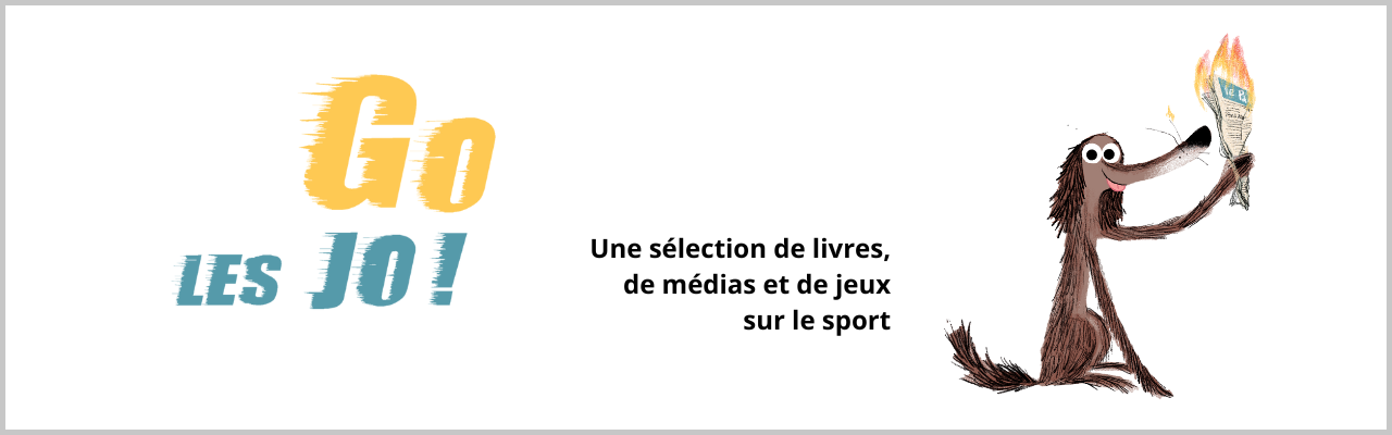 Couverture de la médiagraphie Go les JO !