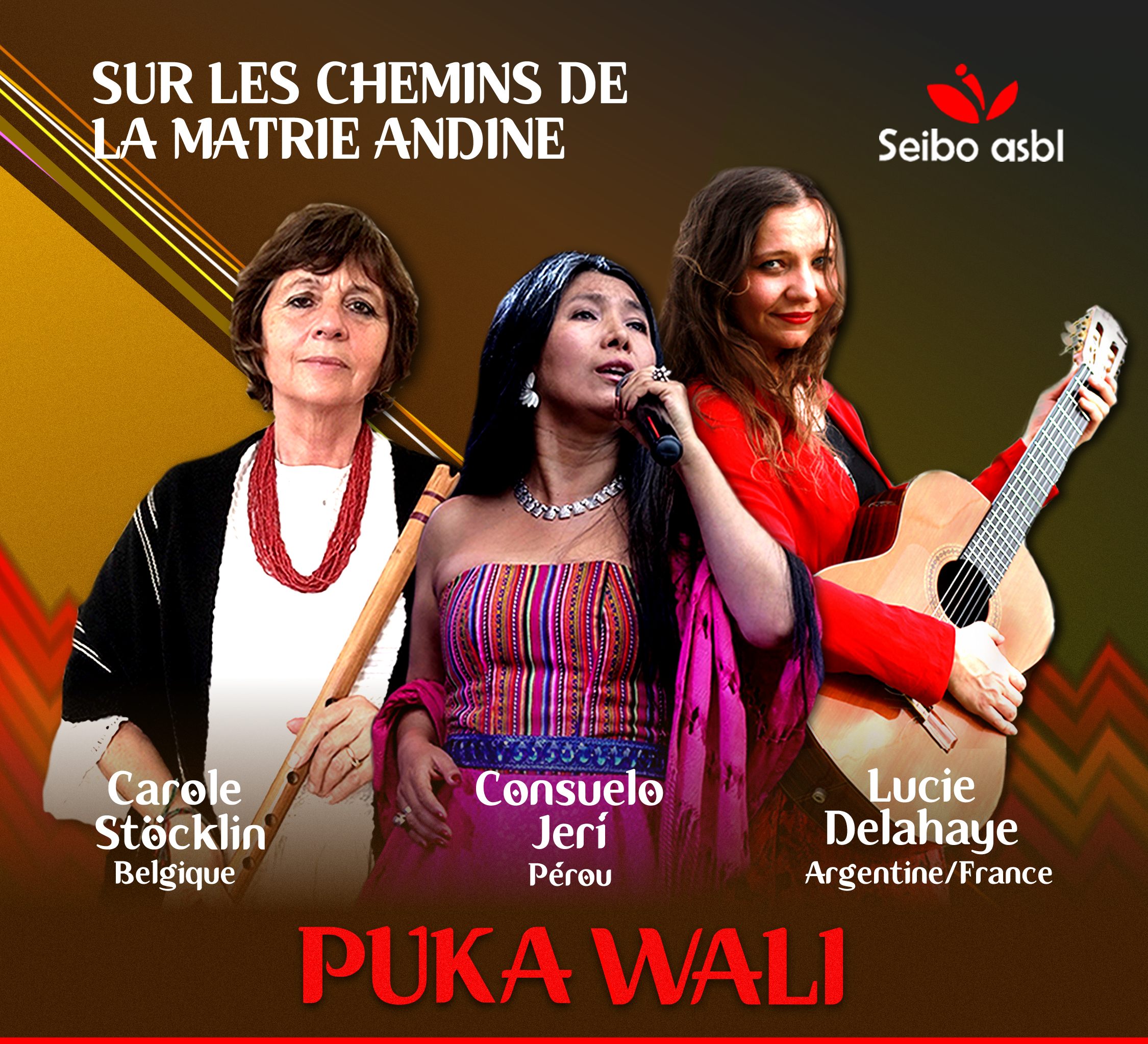 Photo des trois musiciennes