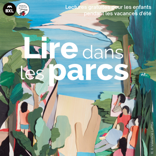 Extrait de l'affiche de Lire dans les parcs 2023